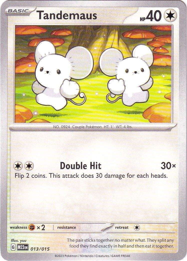 Image for Tandemaus (013/015) (McDonald's Promos 2023) - Pokemon