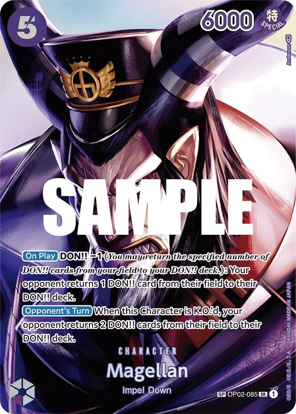 Image for Magellan (SP) (OP02-085) (Kingdoms of Intrigue) - One Piece Card Game
