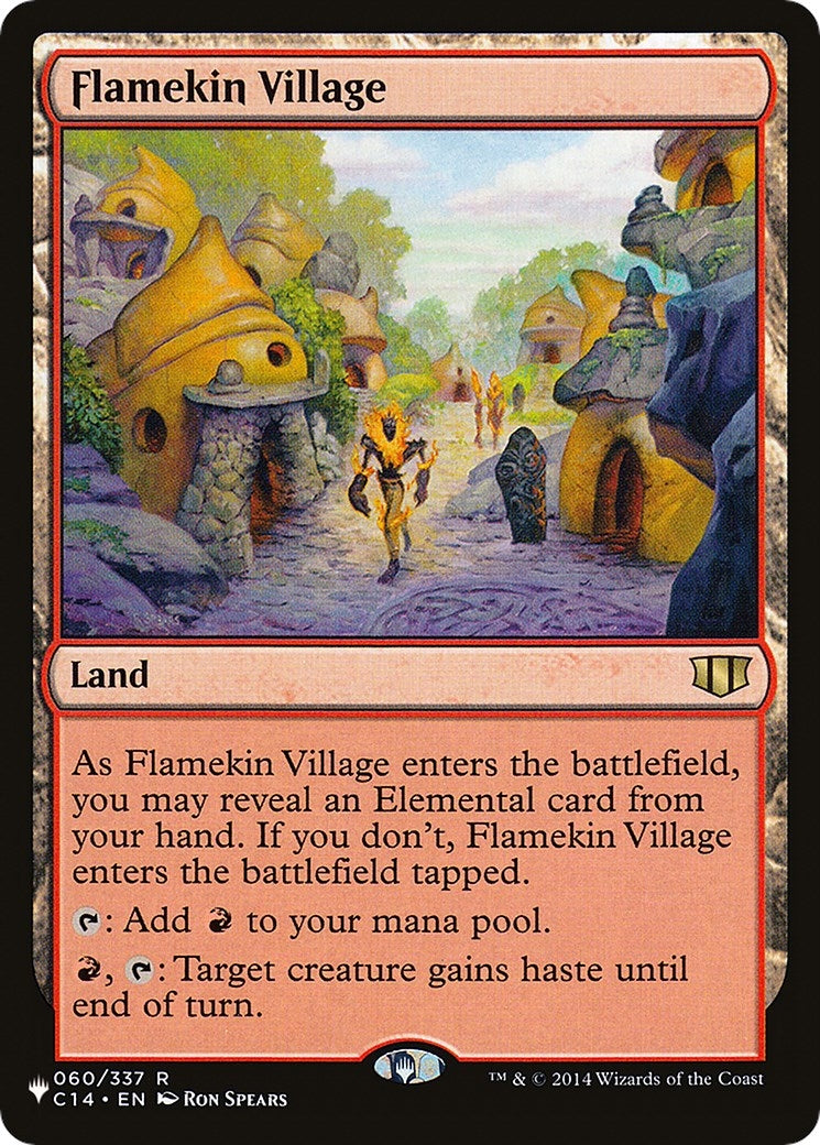 Flamekin Village (C14) (060/337) (The List Reprints)
