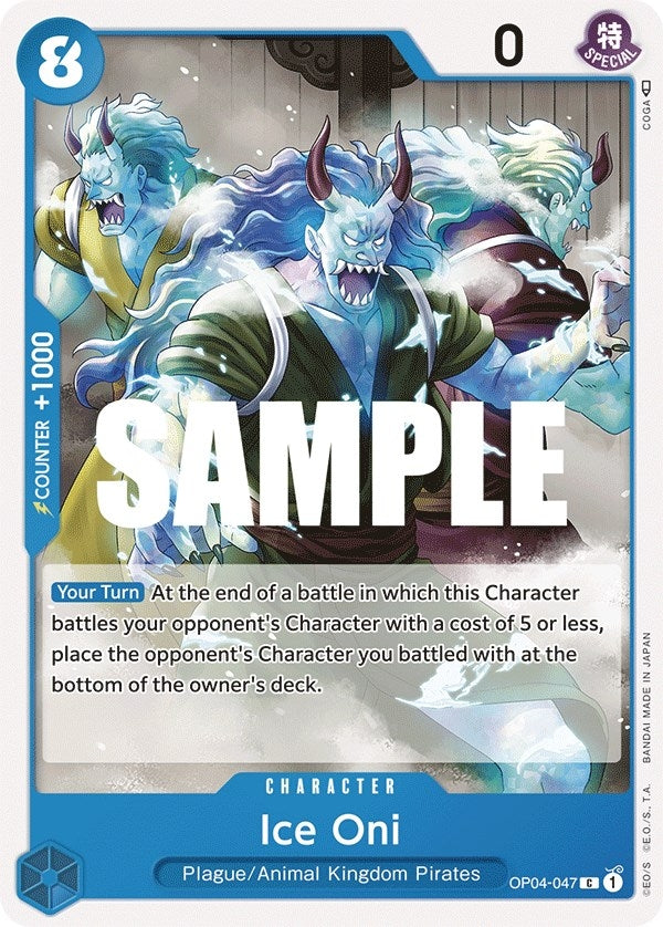 Ice Oni (OP04-047) (Kingdoms of Intrigue)