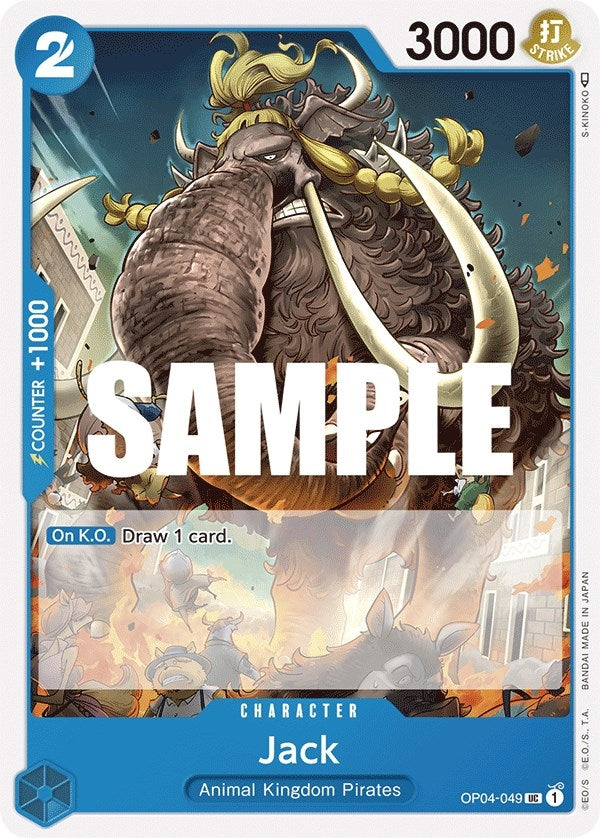 Image for Jack (OP04-049) (Kingdoms of Intrigue) - One Piece Card Game