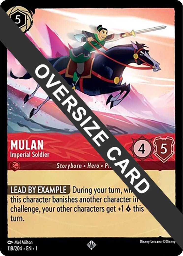Mulan - Imperial Soldier (Oversized) (118/204) (The First Chapter)