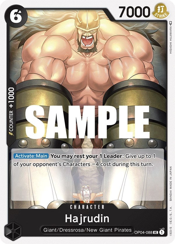 Image for Hajrudin (OP04-088) (Kingdoms of Intrigue) - One Piece Card Game