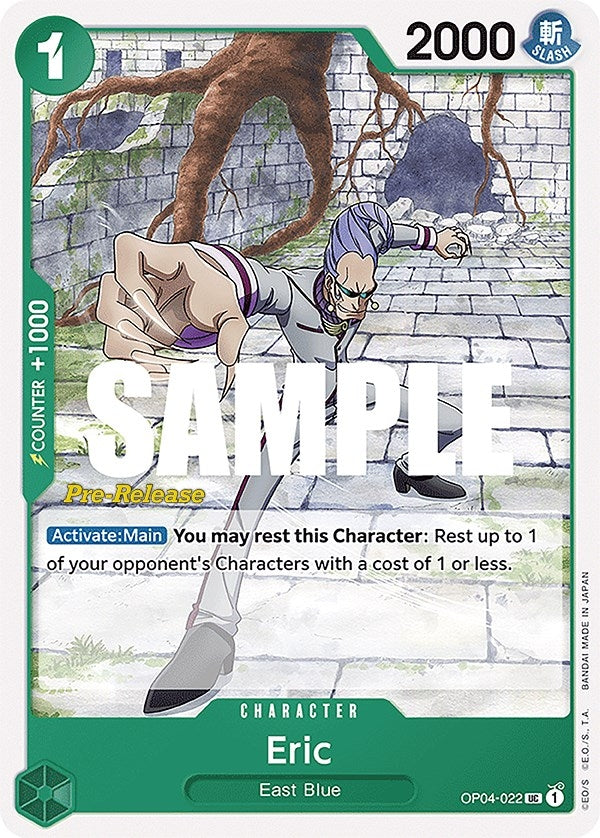 Eric (OP04-022) (Kingdoms of Intrigue Pre-Release Cards)