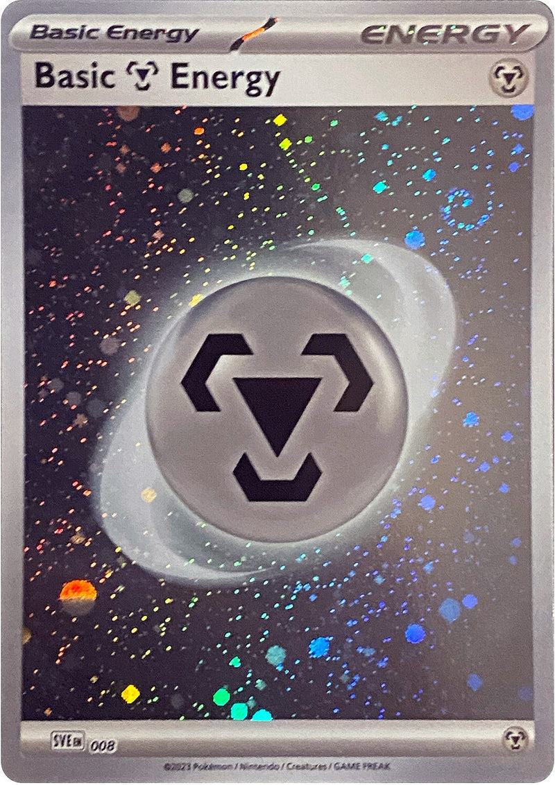 Image for Basic Metal Energy (Cosmos Holo) (008) (SVE: Scarlet & Violet Energies) - Pokemon