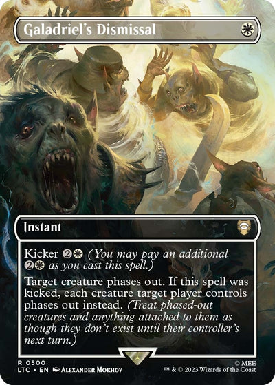 Galadriel's Dismissal (Borderless) (500) (Commander: The Lord of the Rings: Tales of Middle-earth)