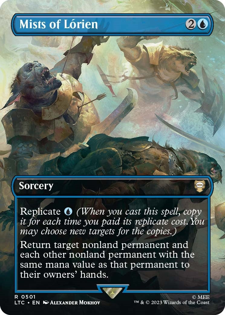 Mists of Lorien (Borderless) (501) (Commander: The Lord of the Rings: Tales of Middle-earth)