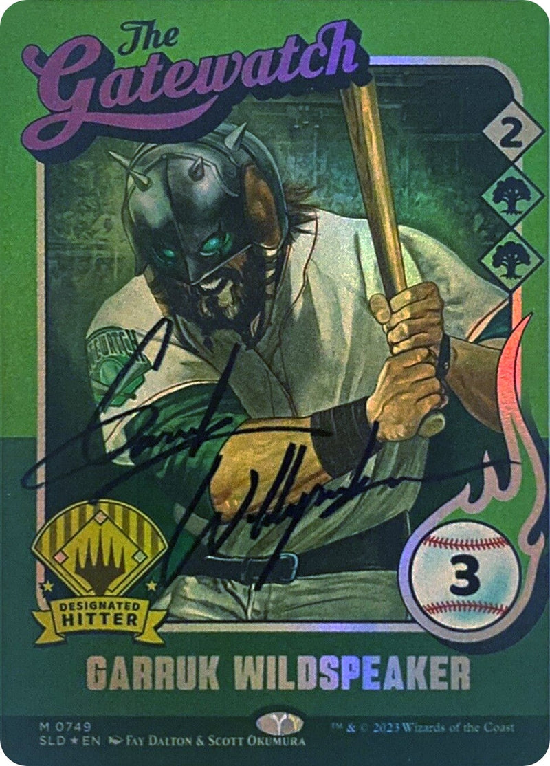 Garruk Wildspeaker (749) (Autographed) (749) (Secret Lair Drop Series)