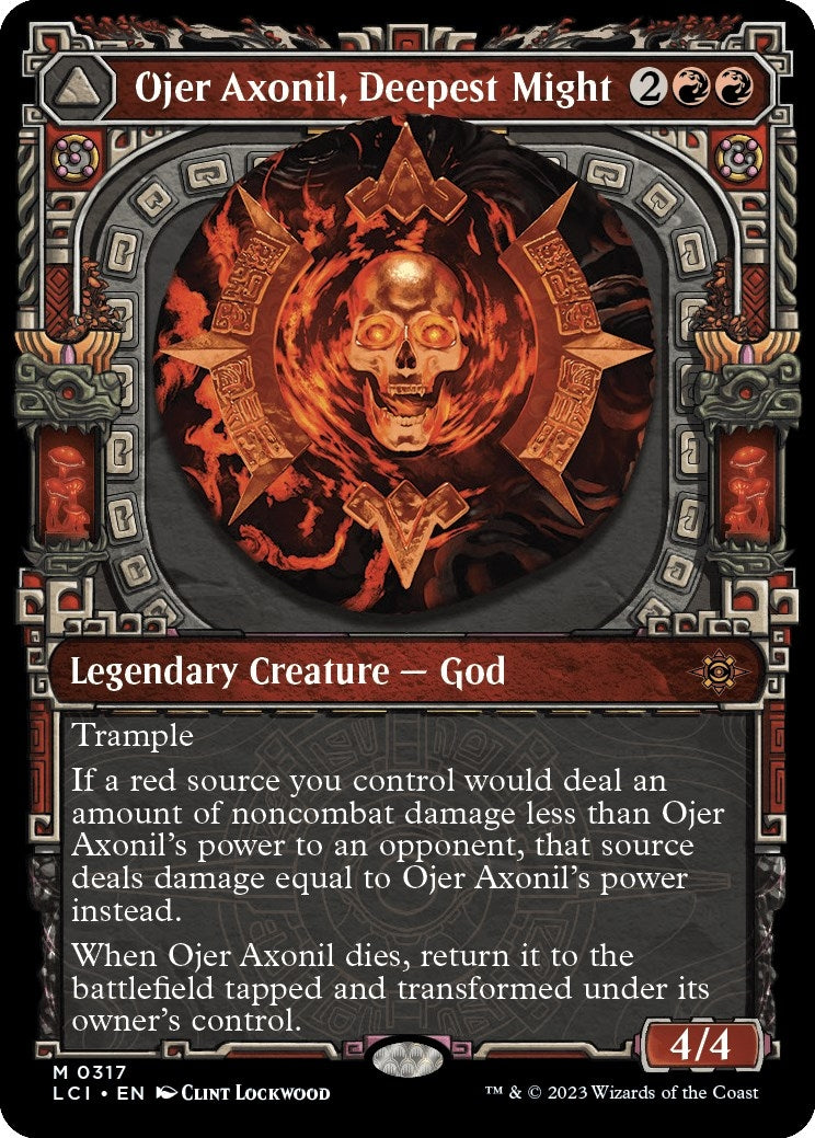 Ojer Axonil, Deepest Might (Showcase) (317) (The Lost Caverns of Ixalan)