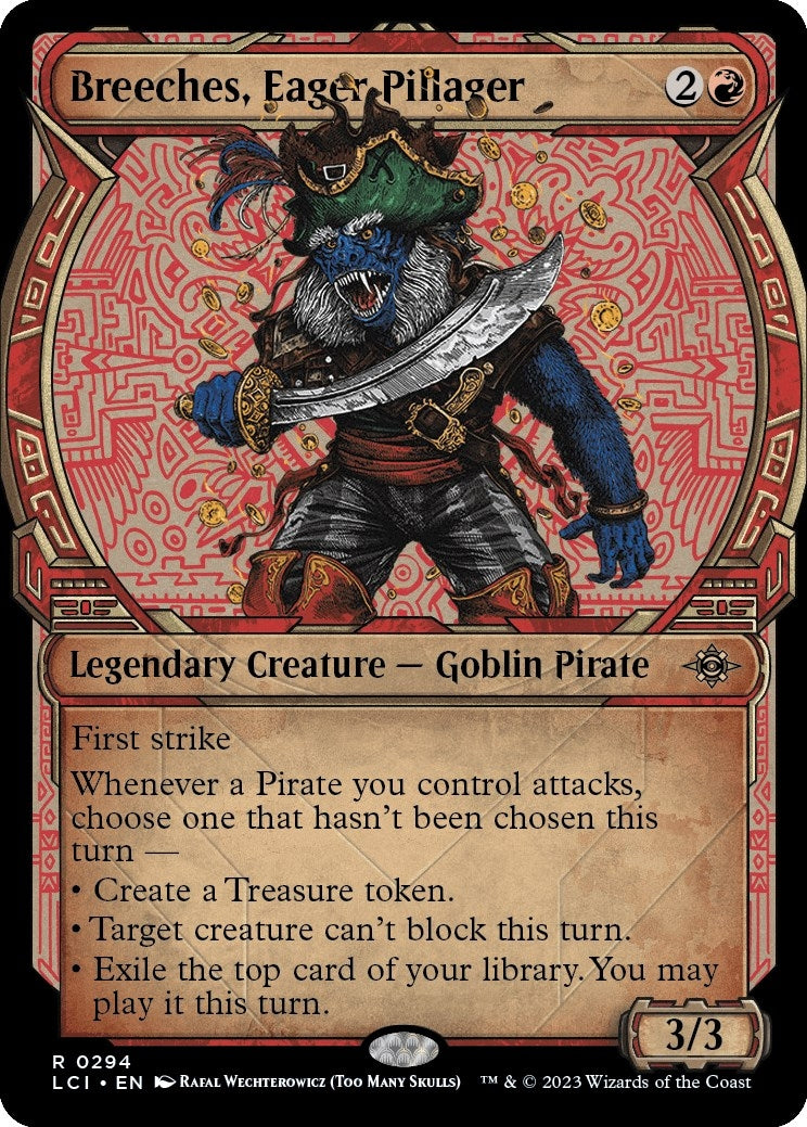 Breeches, Eager Pillager (Showcase) (294) (The Lost Caverns of Ixalan)