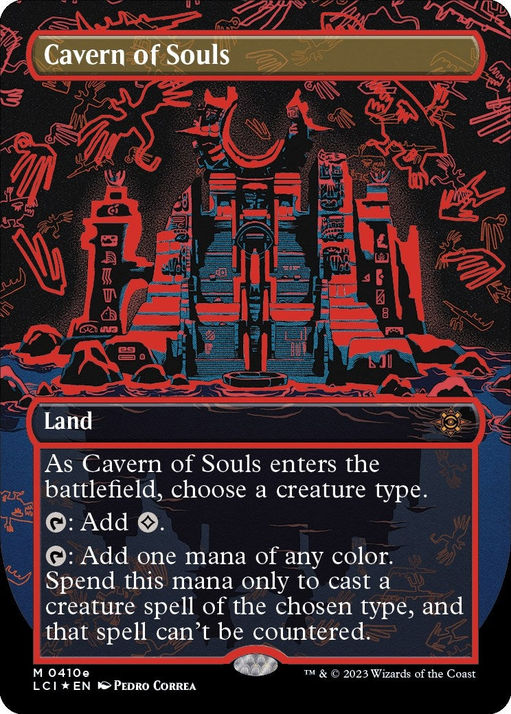 Cavern of Souls (0410e) (Borderless) (410e) (The Lost Caverns of Ixalan)
