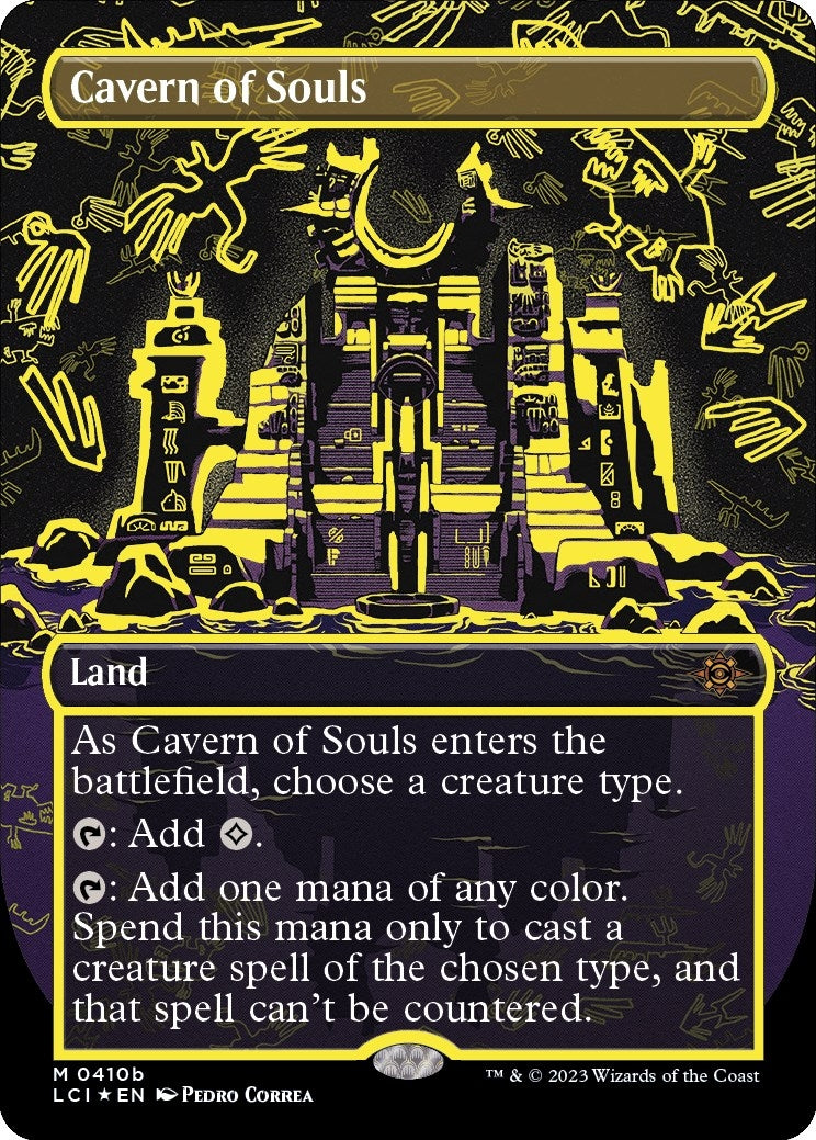Cavern of Souls (Neon Yellow) (410b) (WPN & Gateway Promos)