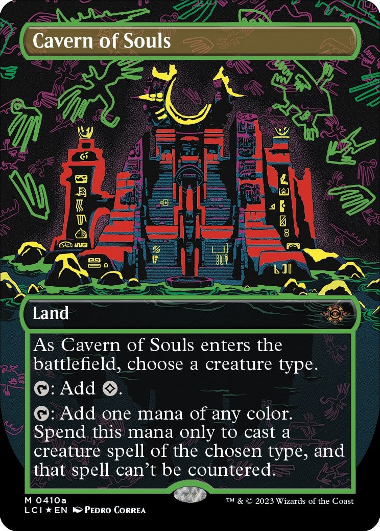 Cavern of Souls (0410a) (Borderless) (410a) (The Lost Caverns of Ixalan)