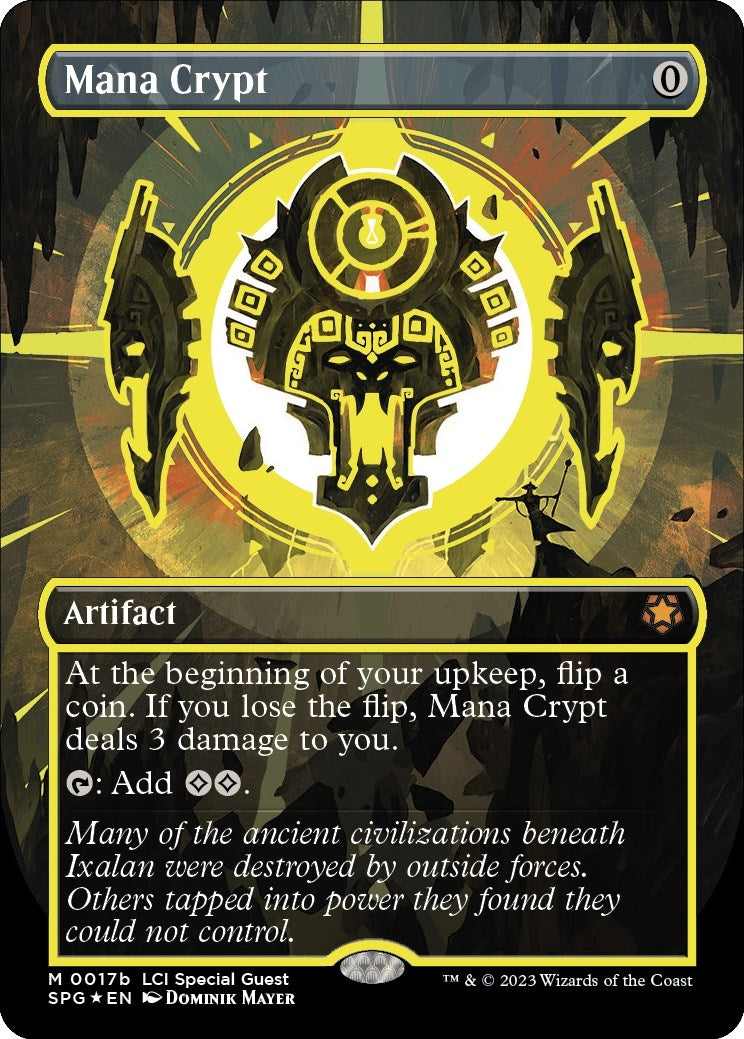 Mana Crypt (0017b) (Borderless) (17b) (Special Guests)
