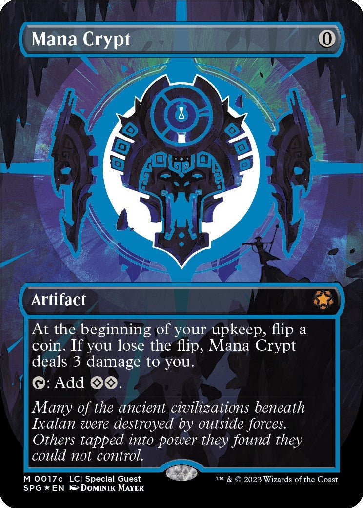 Mana Crypt (0017c) (Borderless) (17c) (Special Guests)