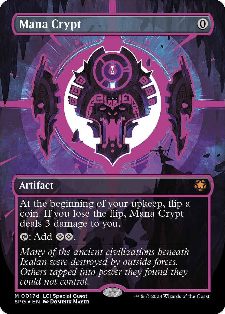 Mana Crypt (0017d) (Borderless) (17d) (Special Guests)