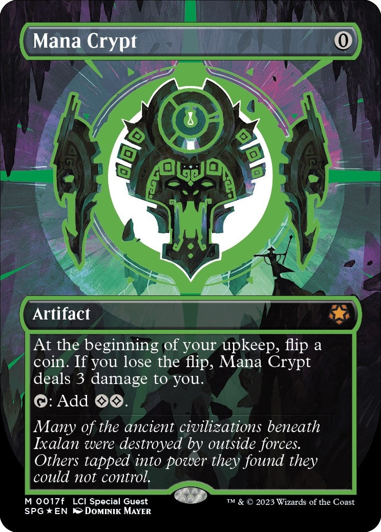 Mana Crypt (0017f) (Borderless) (17f) (Special Guests)