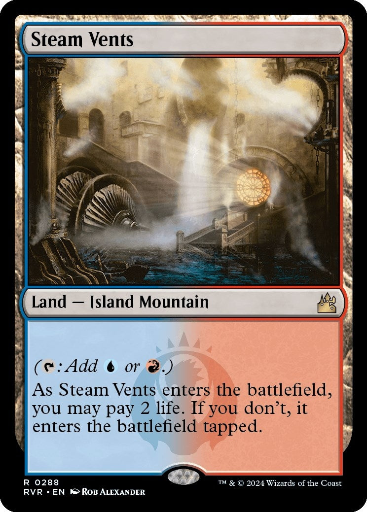 Steam Vents (288) (Ravnica Remastered)