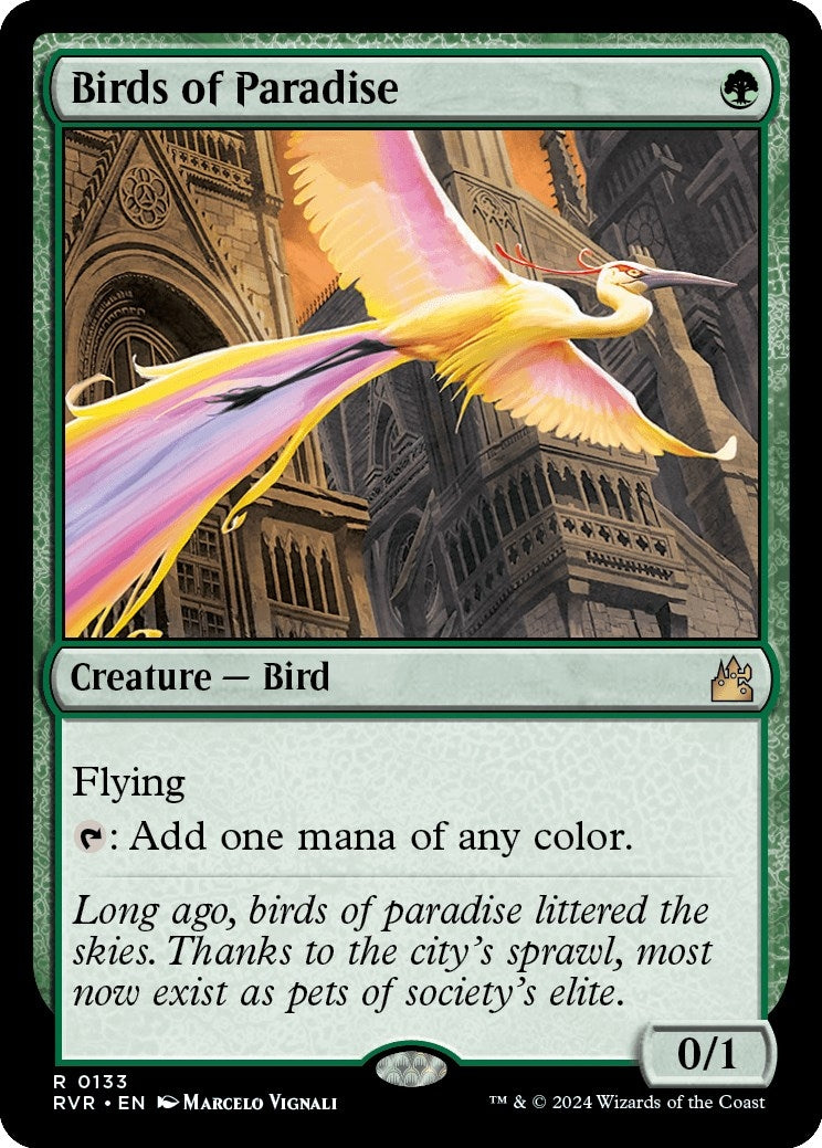 Birds of Paradise (133) (Ravnica Remastered)