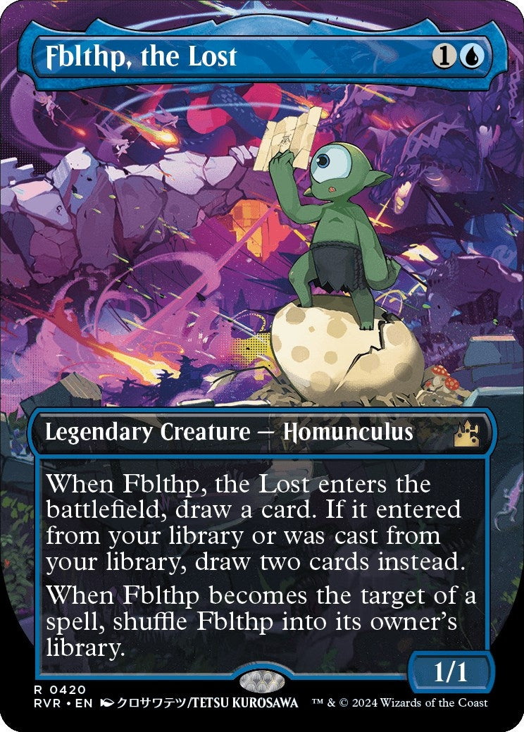 Fblthp, the Lost (Anime Borderless) (420) (Ravnica Remastered)