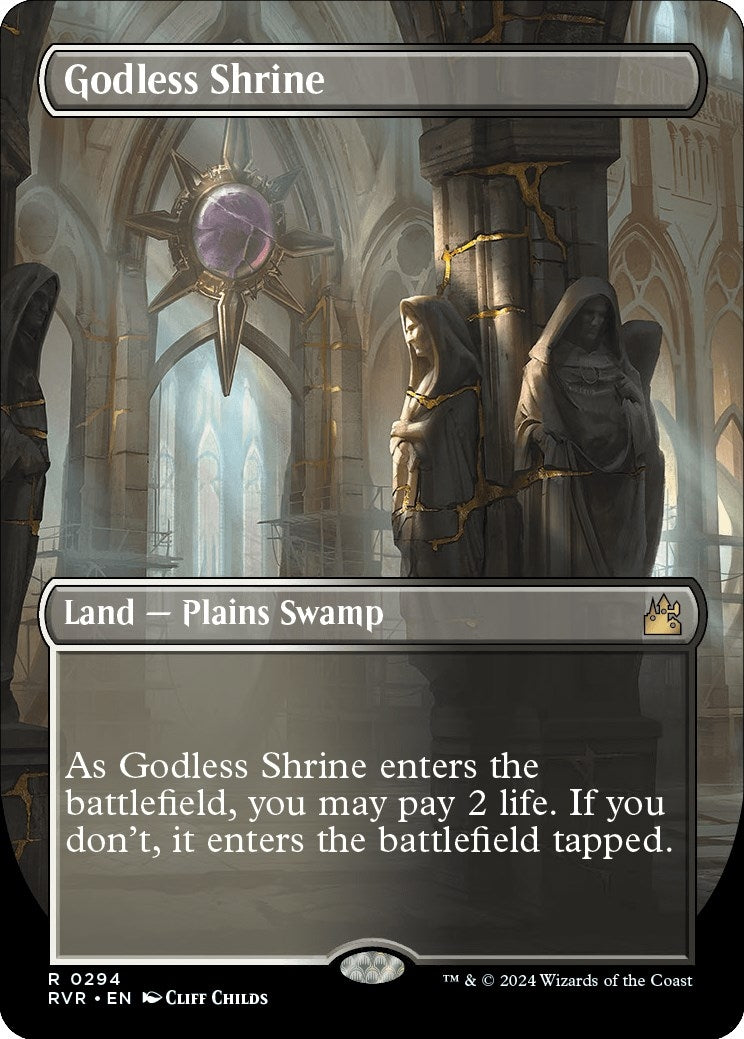 Godless Shrine (Borderless) (294) (Ravnica Remastered)