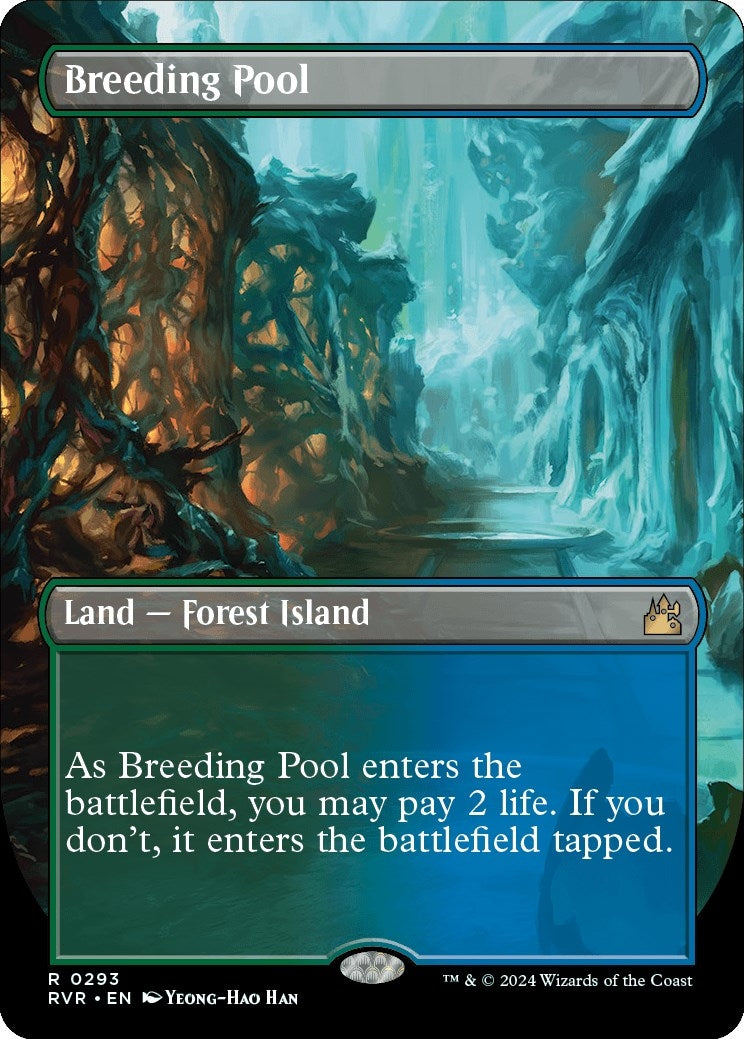 Breeding Pool (Borderless) (293) (Ravnica Remastered)