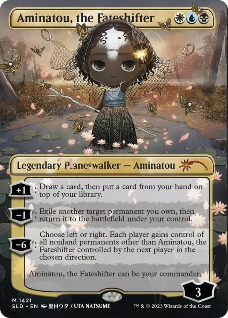Aminatou, the Fateshifter (1421) (Secret Lair Drop Series)