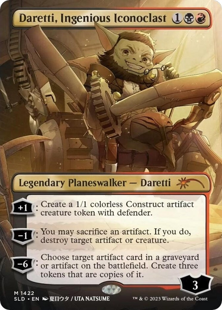 Daretti, Ingenious Iconoclast (Rainbow Foil) (1422) (Secret Lair Drop Series)