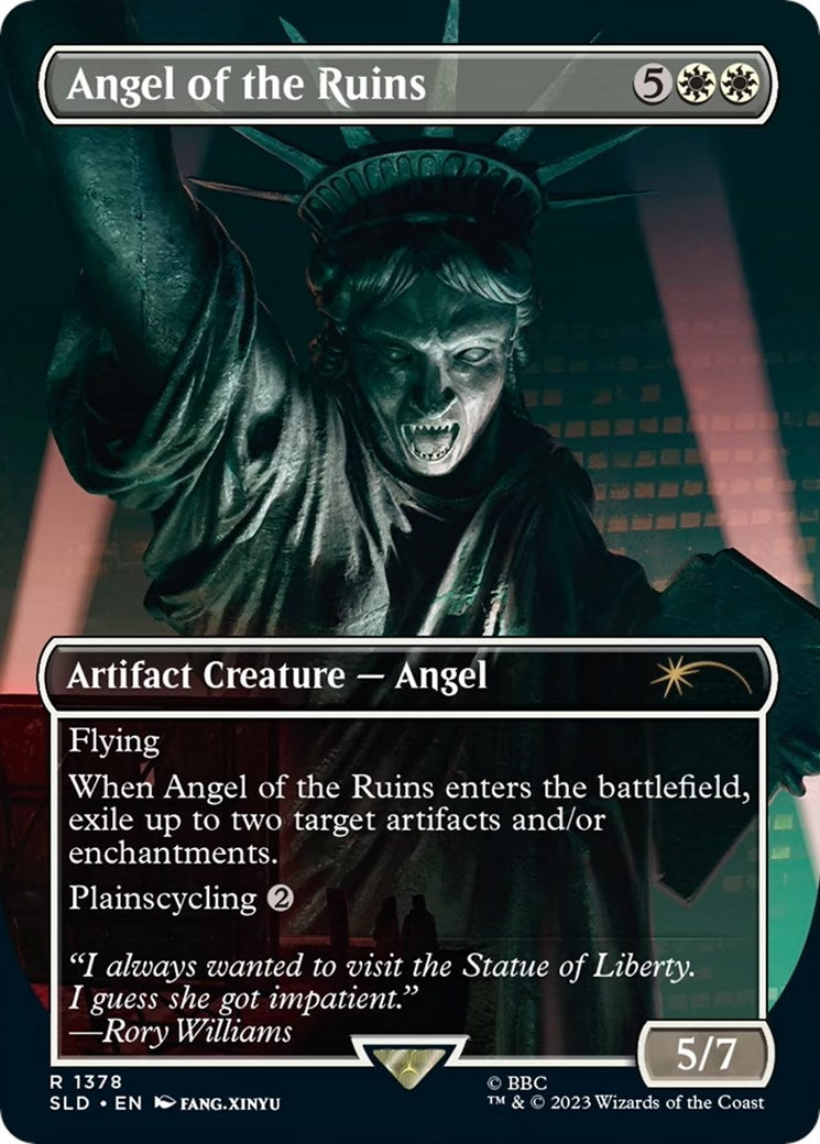 Angel of the Ruins (1378) (1378) (Secret Lair Drop Series)