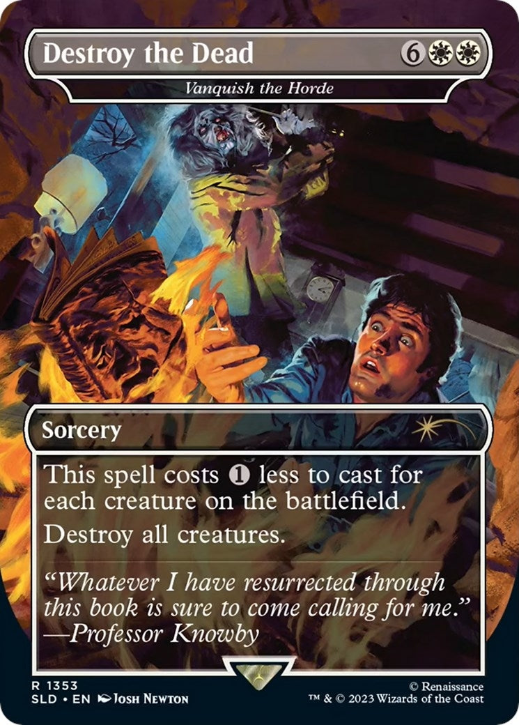 Destroy the Dead - Vanquish the Horde (1353) (Secret Lair Drop Series)