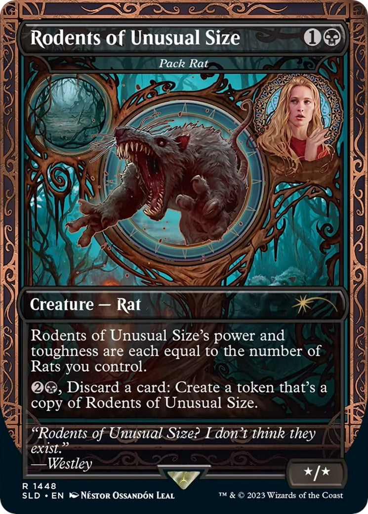 Rodents of Unusual Size - Pack Rat (1448) (Secret Lair Drop Series)