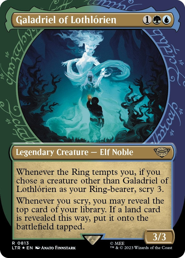 Galadriel of Lothlorien (Showcase) (Surge Foil) (813) (Universes Beyond: The Lord of the Rings: Tales of Middle-earth)