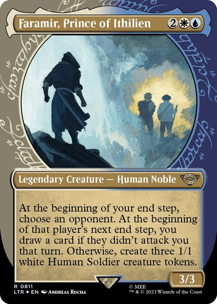 Faramir, Prince of Ithilien (Showcase) (Surge Foil) (811) (Universes Beyond: The Lord of the Rings: Tales of Middle-earth)