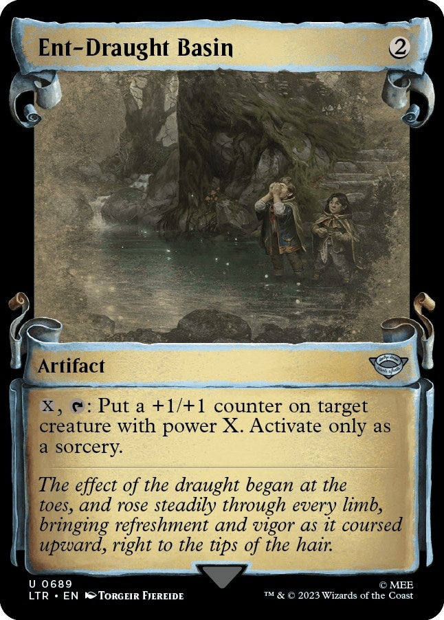 Ent-Draught Basin (Showcase Scrolls) (689) (Universes Beyond: The Lord of the Rings: Tales of Middle-earth)