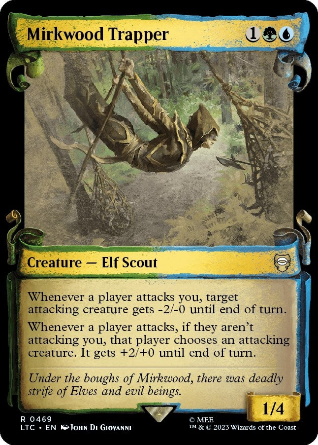 Mirkwood Trapper (Showcase Scrolls) (469) (Commander: The Lord of the Rings: Tales of Middle-earth)