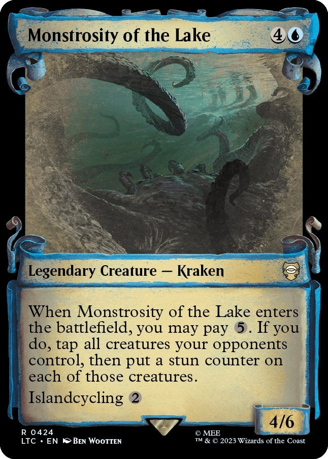Monstrosity of the Lake (Showcase Scrolls) (424) (Commander: The Lord of the Rings: Tales of Middle-earth)