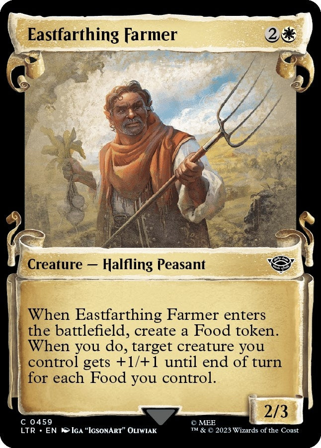 Eastfarthing Farmer (Showcase Scrolls) (459) (Universes Beyond: The Lord of the Rings: Tales of Middle-earth)