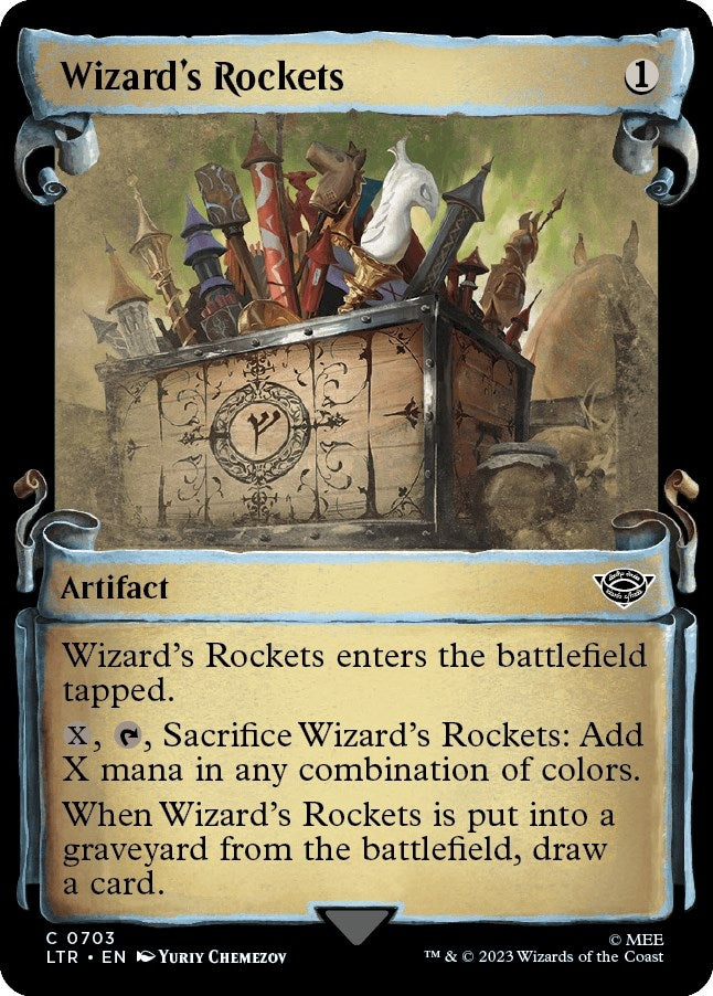 Image for Wizard's Rockets (Showcase Scrolls) (703) - Magic: The Gathering