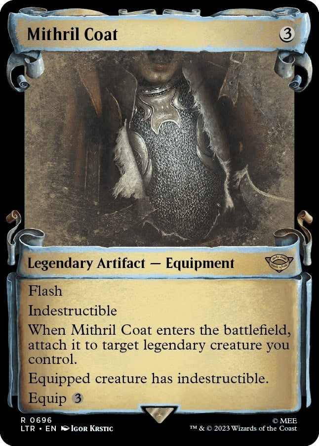 Mithril Coat (Showcase Scrolls) (696) (Universes Beyond: The Lord of the Rings: Tales of Middle-earth)