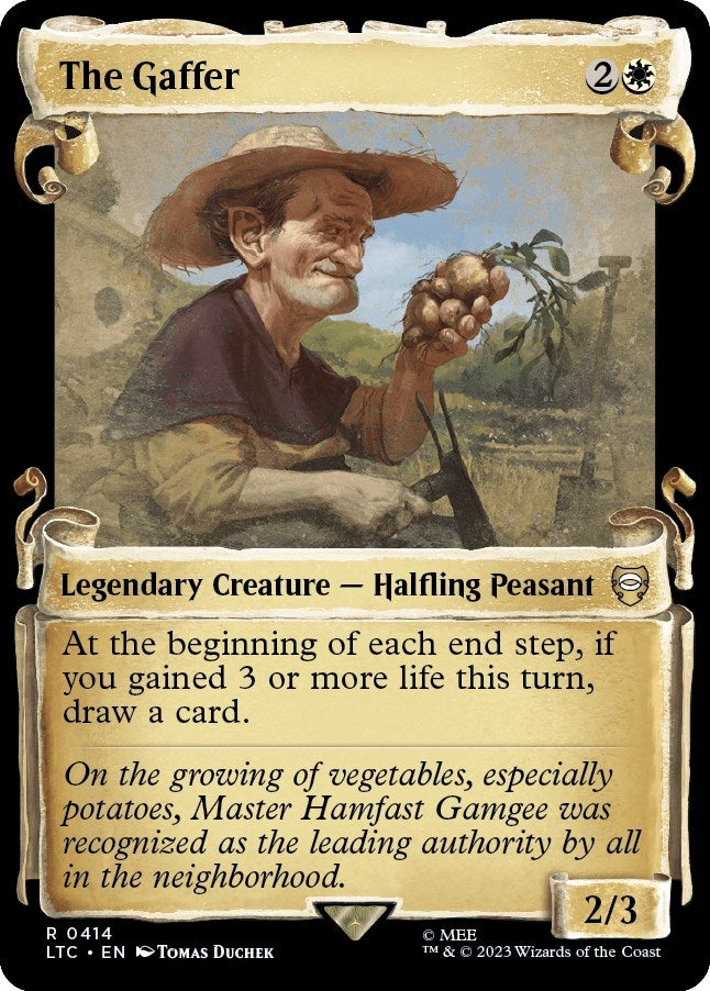 The Gaffer (Showcase Scrolls) (414) (Commander: The Lord of the Rings: Tales of Middle-earth)