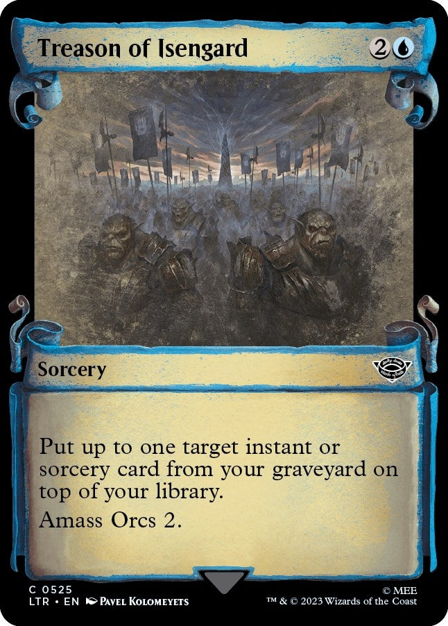 Image for Treason of Isengard (Showcase Scrolls) (525) - Magic: The Gathering
