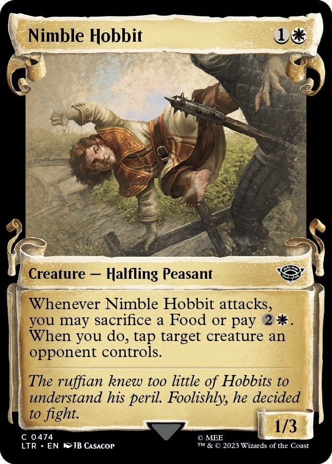 Nimble Hobbit (Showcase Scrolls) (474) (Universes Beyond: The Lord of the Rings: Tales of Middle-earth)
