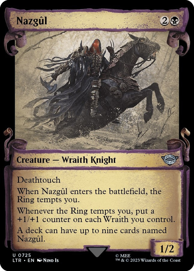 Nazgul (0725) (Showcase Scrolls) (725) (Universes Beyond: The Lord of the Rings: Tales of Middle-earth)