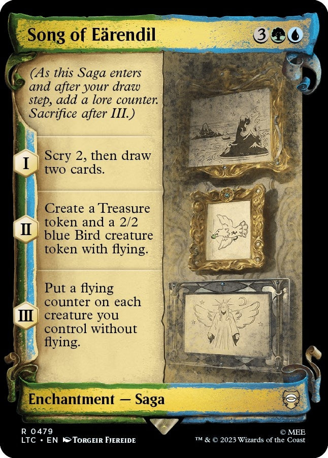 Song of Earendil (Showcase Scrolls) (479) (Commander: The Lord of the Rings: Tales of Middle-earth)