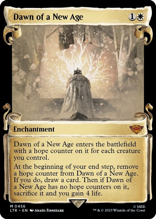 Dawn of a New Age (Showcase Scrolls) (456) (Universes Beyond: The Lord of the Rings: Tales of Middle-earth)