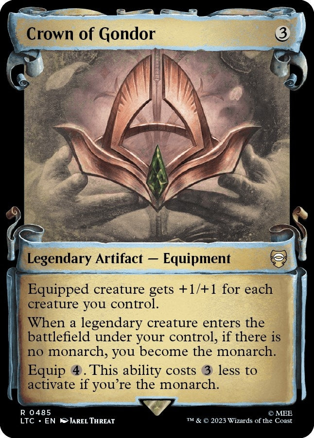 Crown of Gondor (Showcase Scrolls) (485) (Commander: The Lord of the Rings: Tales of Middle-earth)