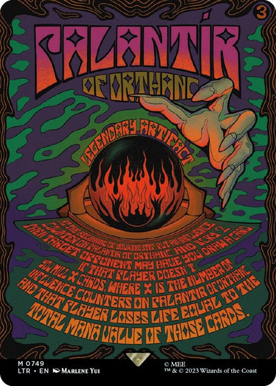 Palantir of Orthanc (Borderless Poster) (749) (Universes Beyond: The Lord of the Rings: Tales of Middle-earth)