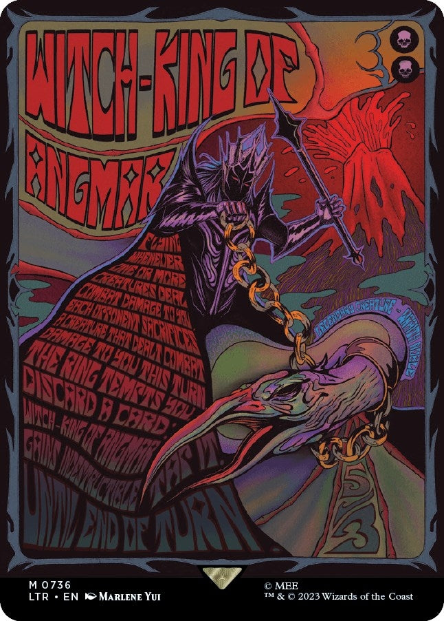 Witch-king of Angmar (Borderless Poster) (736) (Universes Beyond: The Lord of the Rings: Tales of Middle-earth)