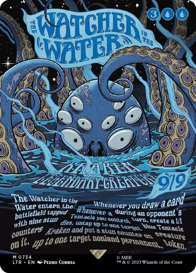 The Watcher in the Water (Borderless Poster) (734) (Universes Beyond: The Lord of the Rings: Tales of Middle-earth)