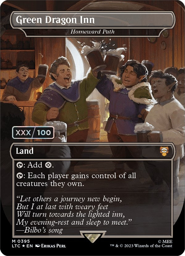 Green Dragon Inn - Homeward Path (Serial Numbered) (395) (Commander: The Lord of the Rings: Tales of Middle-earth)